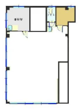 宮原ビルの基準階図面