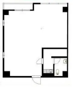元大ビルディングビルの基準階図面