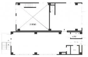 岩丸産業株式会社ビルの基準階図面