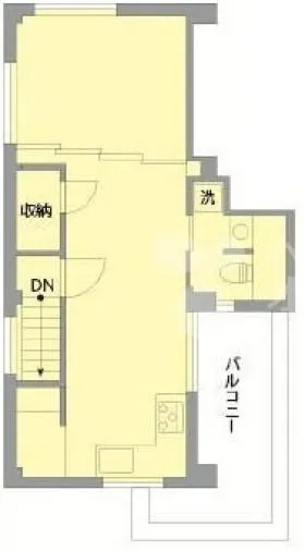 Villa Jinビルの基準階図面