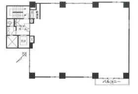 真善美ビルの基準階図面