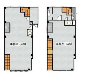 アステール本所ビルの基準階図面