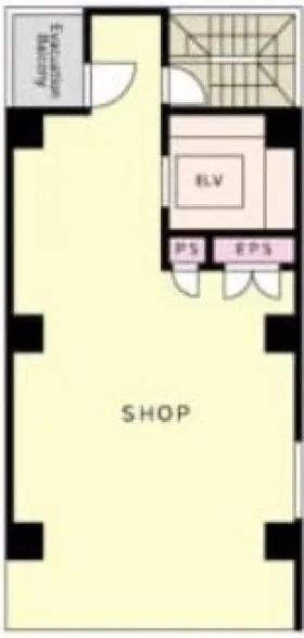 Barbizon88の基準階図面