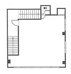 伊藤ビルの基準階図面