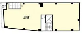 第3丸重ハイツビルの基準階図面