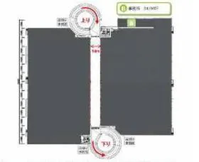 GLP座間ビルの基準階図面