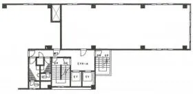 第2東商センター1号館の基準階図面