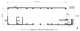 幡ヶ谷駅前ビルの基準階図面