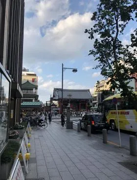 雷門ウスイビルの外観
