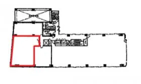 甲南アセット番町ビルの基準階図面