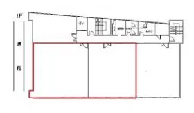 第二西部ビルの基準階図面