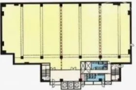 GA多摩bldg.の基準階図面
