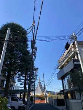 テスチュードビルの外観