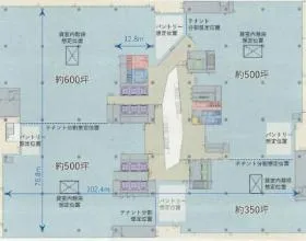 メブクス豊洲 旧)豊洲6丁目4-2街区ビルの基準階図面