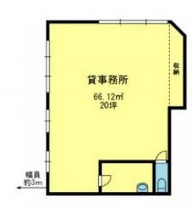 ST山吹町ビルの基準階図面