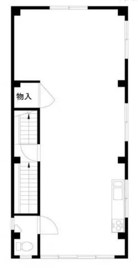 村瀬ビルの基準階図面