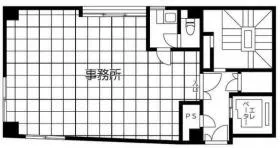 田中ビルの基準階図面