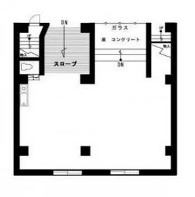第2高野ビルの基準階図面