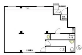 コエル第3ビルの基準階図面