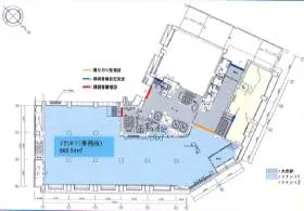 東京電力パワーグリッド(株)千葉総支社ビルの基準階図面
