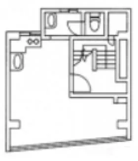 仮称)西麻布1丁目ビルの基準階図面