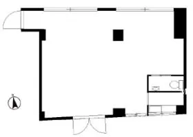リバーサイドビルの基準階図面