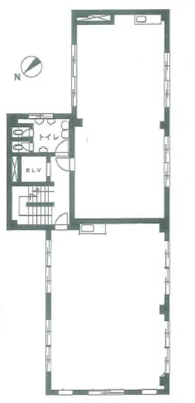 幸栄ビルの基準階図面