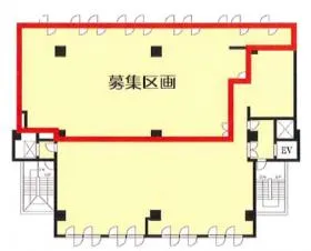 第3日野ビルの基準階図面
