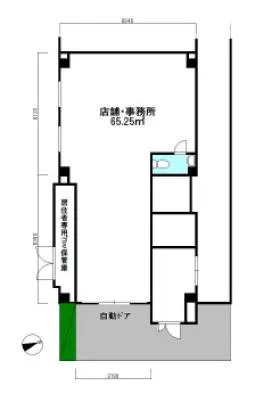 ボーラ東大宮ビルの基準階図面