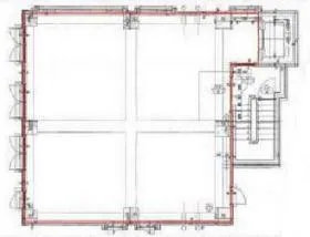 i-buildingビルの基準階図面