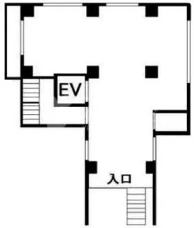 正直屋ビルの基準階図面