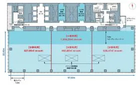 世界貿易センタービルディング南館の基準階図面