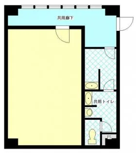 モリタビル御徒町の基準階図面