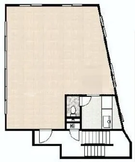 三澤ビルの基準階図面