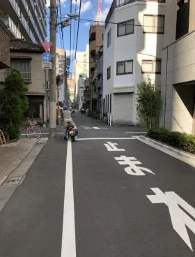 スカール築地の外観
