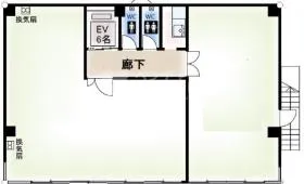 新井ビルの基準階図面