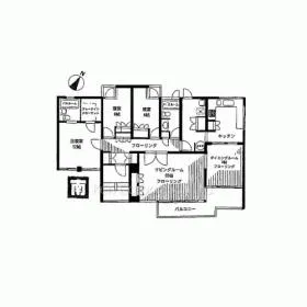 マンションカサベラビルの基準階図面