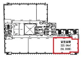 栄3丁目ビルの基準階図面