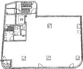 Kioicho435(旧紀尾井町観光ビル)ビルの基準階図面