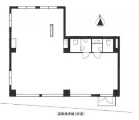 モナーク新宿下落合ビルの基準階図面