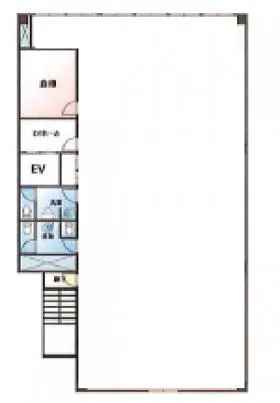斉藤ビルの基準階図面