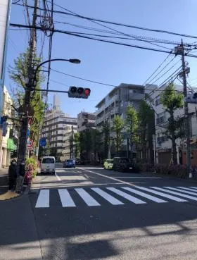 ラ・リゴタワー三宿ビルの外観