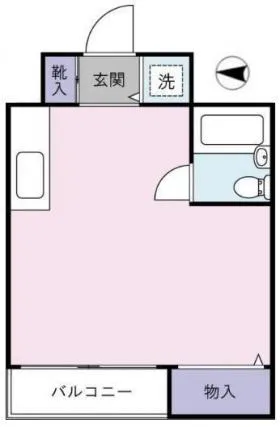 アパルトマンⅡビルの基準階図面