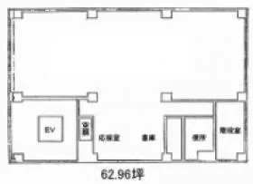 本田ビルの基準階図面