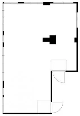 秋本ビルの基準階図面