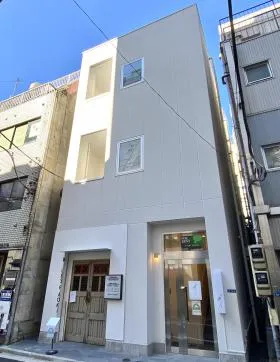 銀座3丁目一棟新築店舗ビルの外観