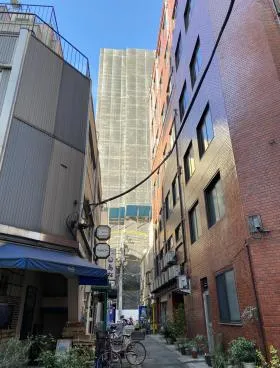 銀座3丁目一棟新築店舗ビルの外観
