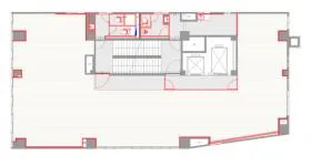goodoffice Shinagawaの基準階図面