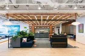 WeWork 神谷町トラストタワーの外観