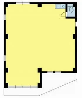 杉ビルの基準階図面